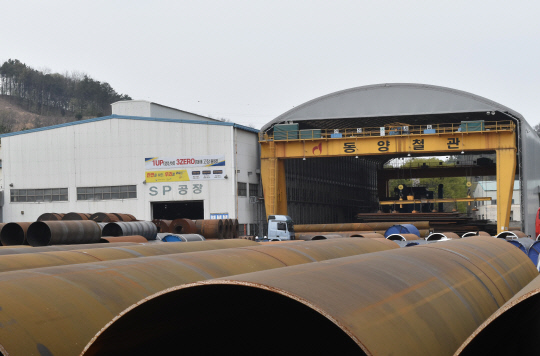 동양철관 천안공장. 동양철관 제공